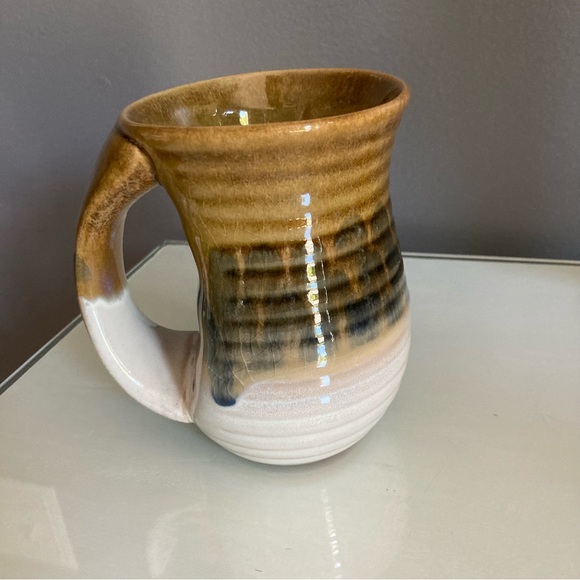Stoneware Pottery Large Handle Mug - Picture 2 of 10